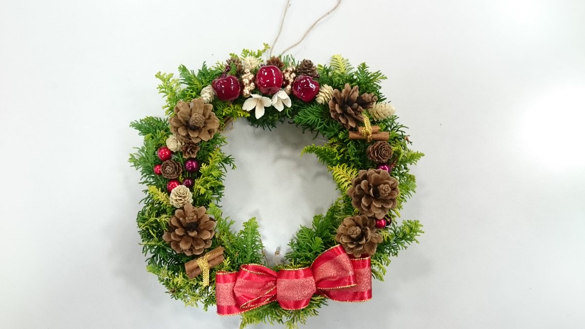 栃木県広報課 花センター体験教室 生ヒバのクリスマスリース11 29 ヒバの生葉を使ったクリスマスのリース作り クリスマス に向けて世界に一つしかないリースを作ってみませんか 10 30と13 30 各回10名 料金 2 000円 T Co Ioyv7cb6p6 栃木県