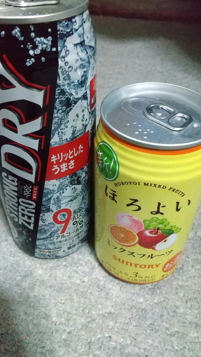 週末夜の最強コンビ       すぐ寝れる      呑まないと寝れない。