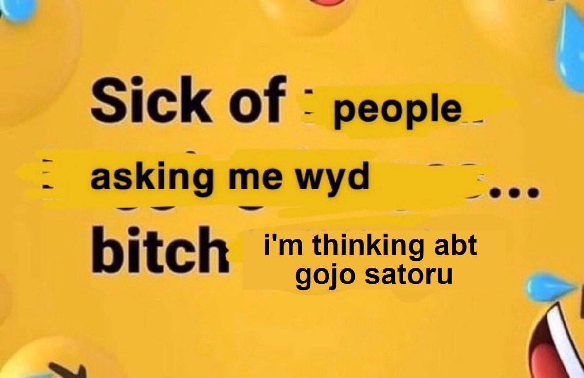 meme stress; a much needed thread for gojo stans. simpanlah thread ini utk persiapan stress mu.