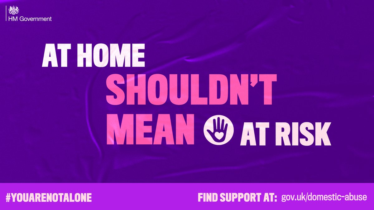 Lockdown should not mean locked up with your abuser.

Anyone suffering abuse is allowed to leave their home and seek support from police, friends or family.

Find out more about the help available ➡️ bit.ly/2Uvfej3

Please share if you know someone who'd find this useful