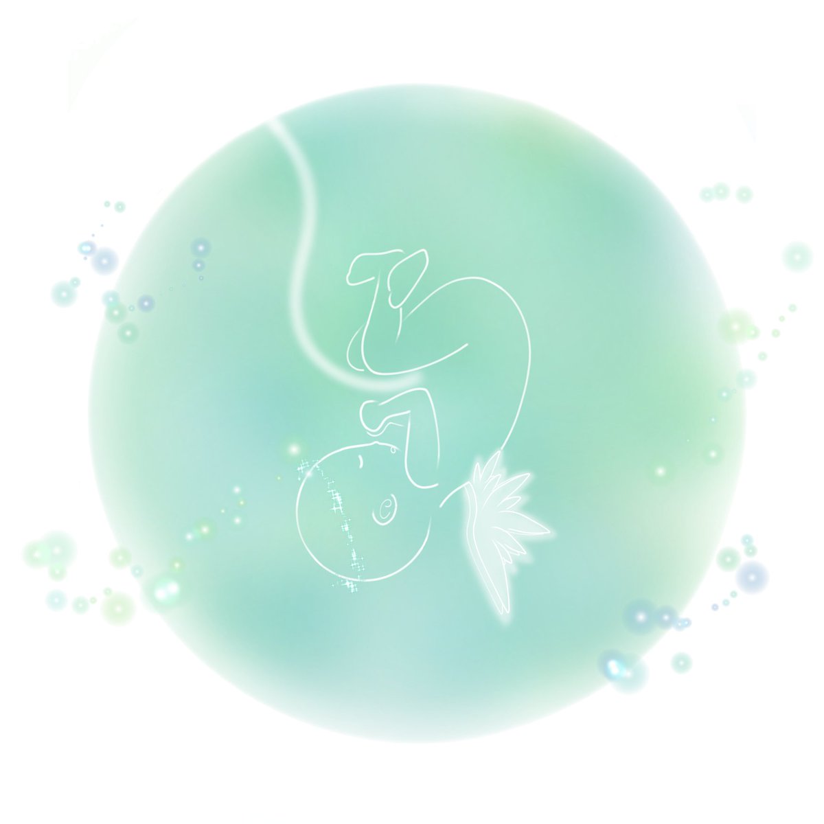 Inori Innocence 赤ちゃんは天使みたいに純真無垢なイメージ なので翼をつけてみました 胎児の状態です 赤ちゃんのイラスト 胎児のイラスト 絵描きさんと繋がりたい イラストすきなひとと繋がりたい 純真無垢 Innocence 赤ちゃん 天使