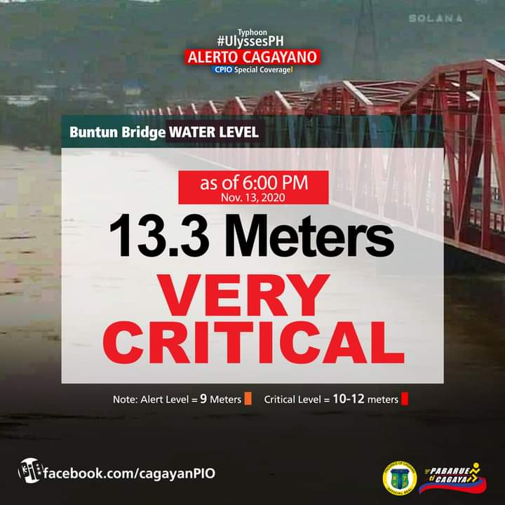kojieshai's tweet image. #CagayanNeedsHelp #CagayanNeedsHelp

Buntun Bridge is now at a VERY CRITICAL level. If this bridge will be flooded, it will be very difficult to reach Cagayan Valley via land. Please pay attention to them. The LGU can't handle it anymore. The whole Region 2 is now submerged.