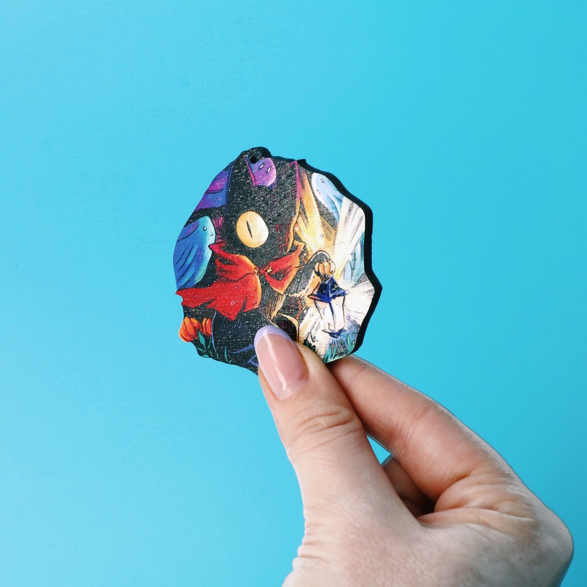 ZapCreatives's tweet image. We love that @magicaly_fr got her #zapchallenge entry turned into a Custom Wooden Charm 😻 

#customcharm #zapcreatives