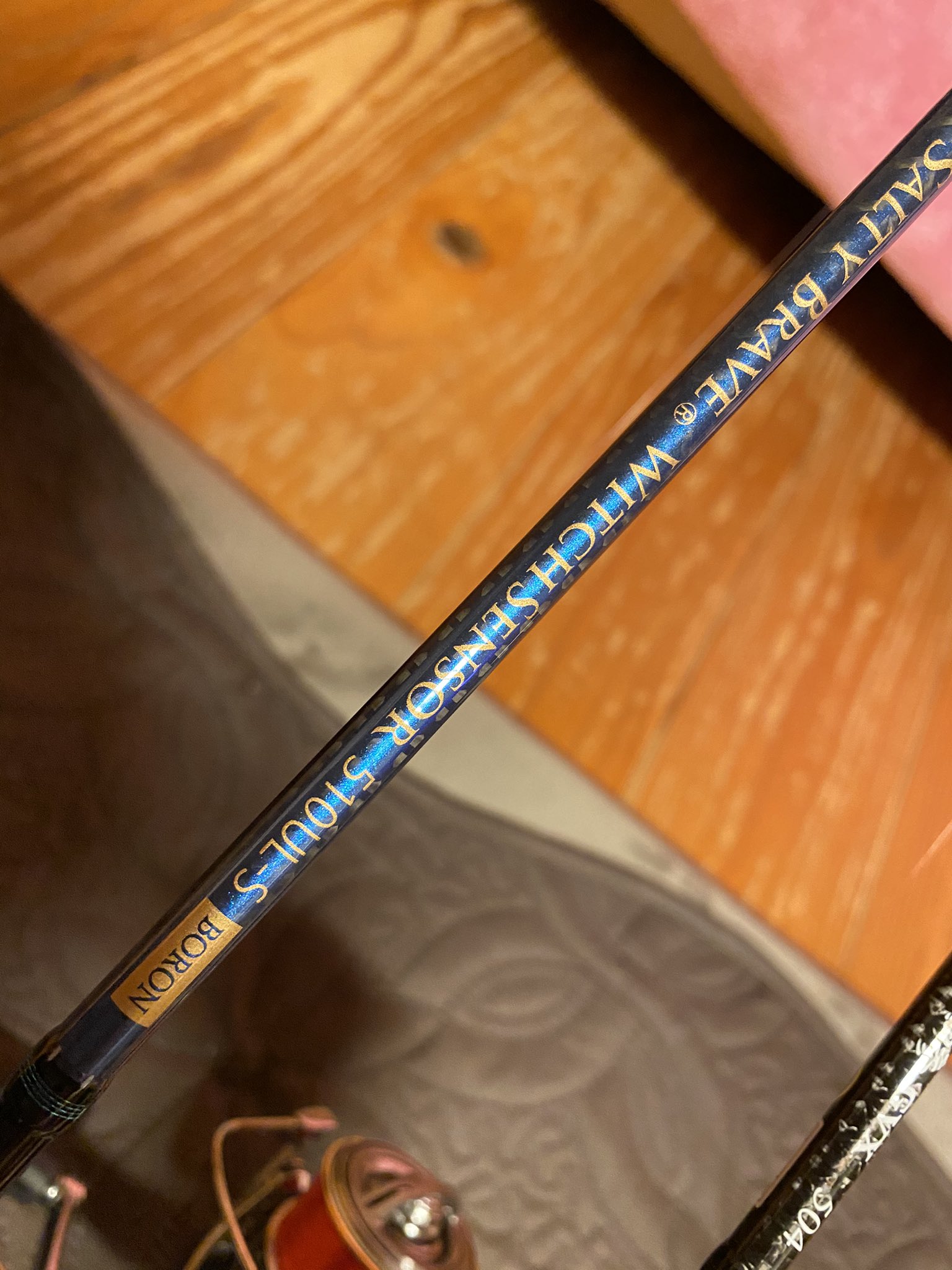 ソルティーブレイブ Witch Sensor 510UL typeS/BORON スクイッドマニア