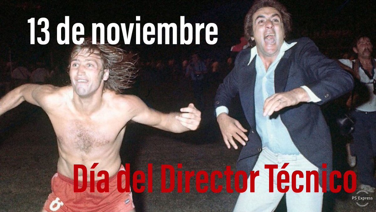 ElPartidoRojo's tweet photo. Hoy es el Día del Director Técnico. #pastoriza https://t.co/diSw110Sc3