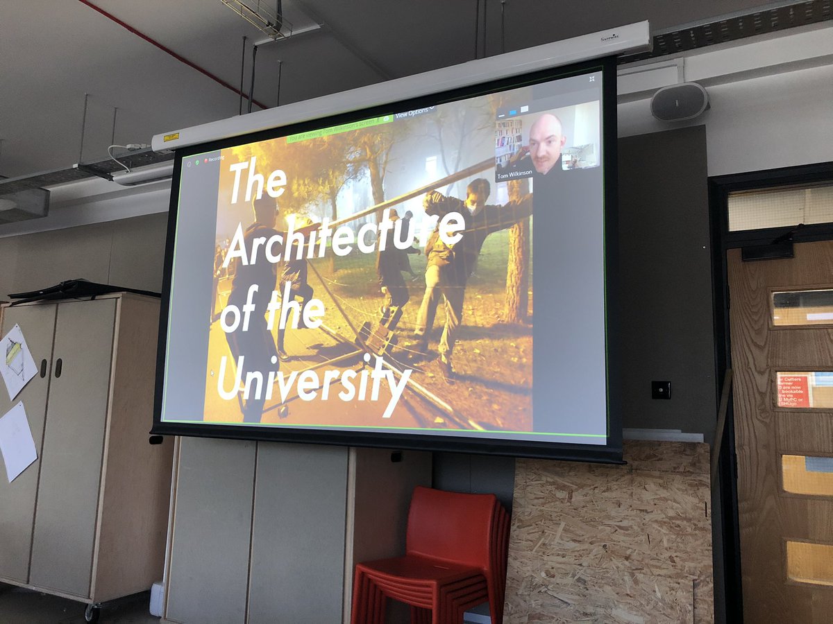 ArchiAdvisor's tweet photo. RT @SHU4_DaDA: Excited to have @TMOWilkinson with us today! #spacesoflearning #architecture #universities @ArchitectureSHU https://t.co/LOFVdYI36g