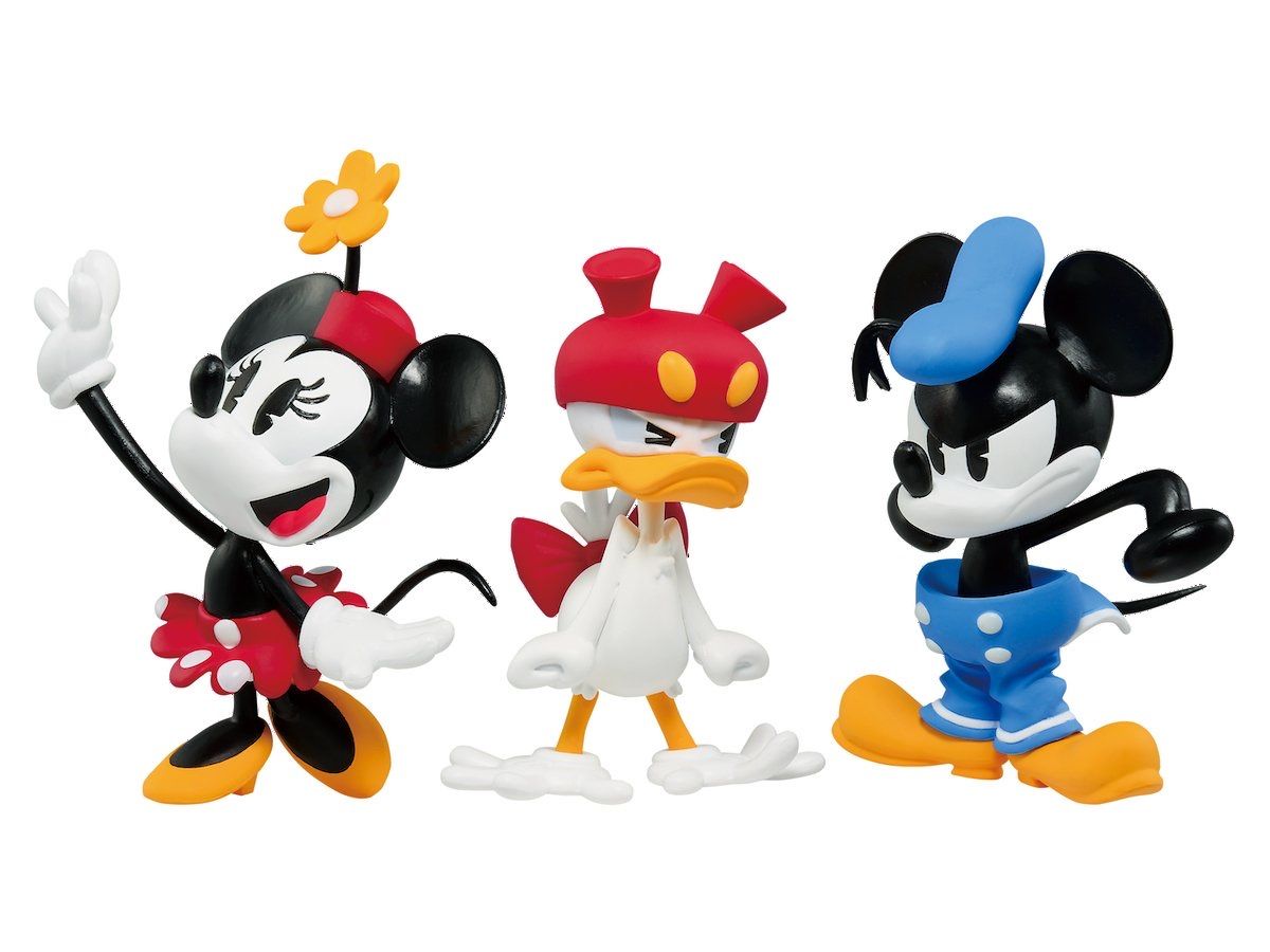 Dtimes Pa Twitter ディズニー短編アニメ ミッキーマウス のフィギュア バンプレスト Disney Characters Mickey Shorts Collection Vol 2 ミッキー ミニー ドナルドの3種類 11月19日より全国のゲームセンターのプライズに順次登場 詳細 T Co
