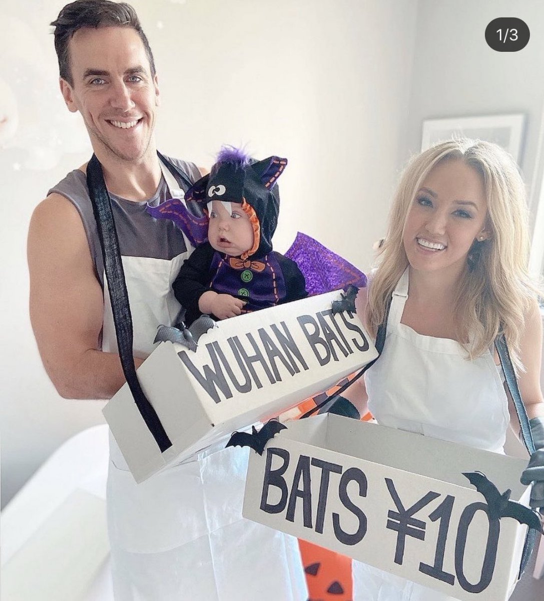 tamhauyu's tweet image. .@carolinemarcus you really dressed your son as a bat for #Halloween2020 while you &amp;amp; partner went as &quot;Wuhan bat&quot; vendors&quot;?

Since this is clearly a joke, not an attempt to incite racial &amp;amp; ethnic disharmony, don&apos;t mind me sharing the fun: @SkyNewsAust @AusHumanRights @ChinTanRDC