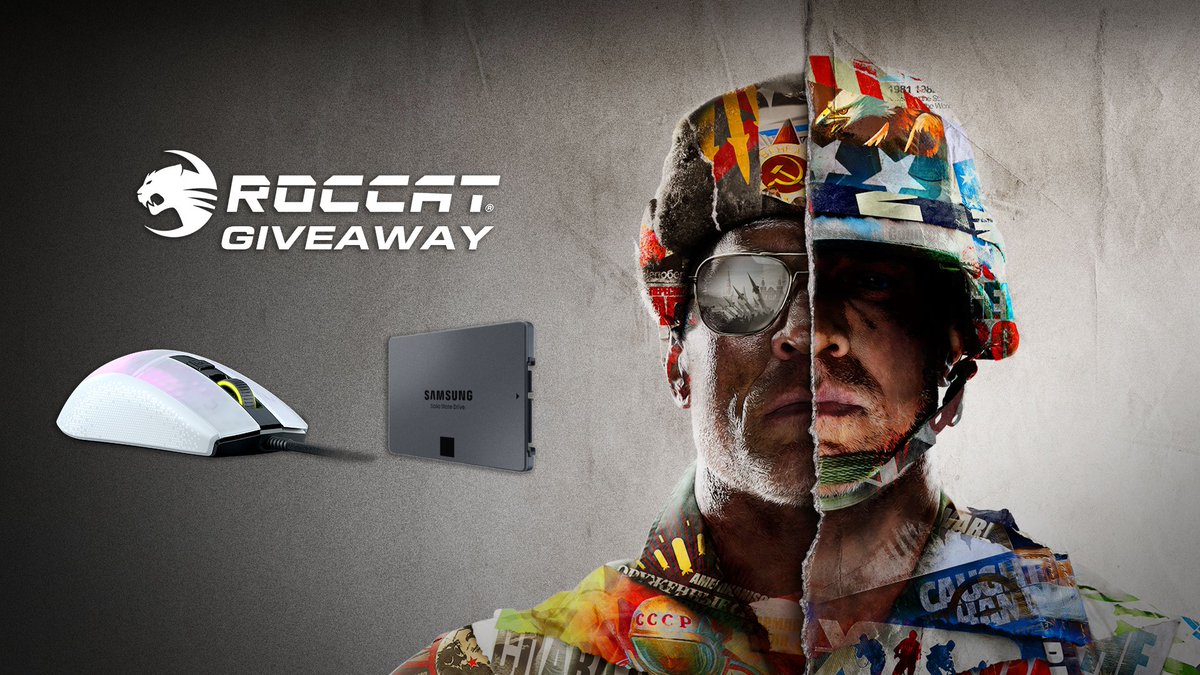 TurtleBeachPC's tweet image. Are you concerned about the storage size of your gaming library? Don’t fret! Enter here for a chance to win a 1TB Samsung 870 QVO SSD, ROCCAT Burst Pro, and a copy of CoD #BlackOpsColdWar 👉 roc.gg/altssdcw