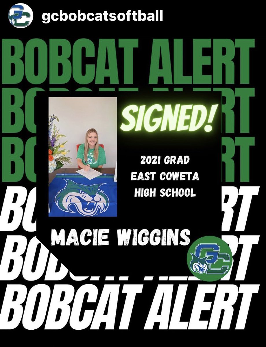 Officially a Bobcat 💚💙