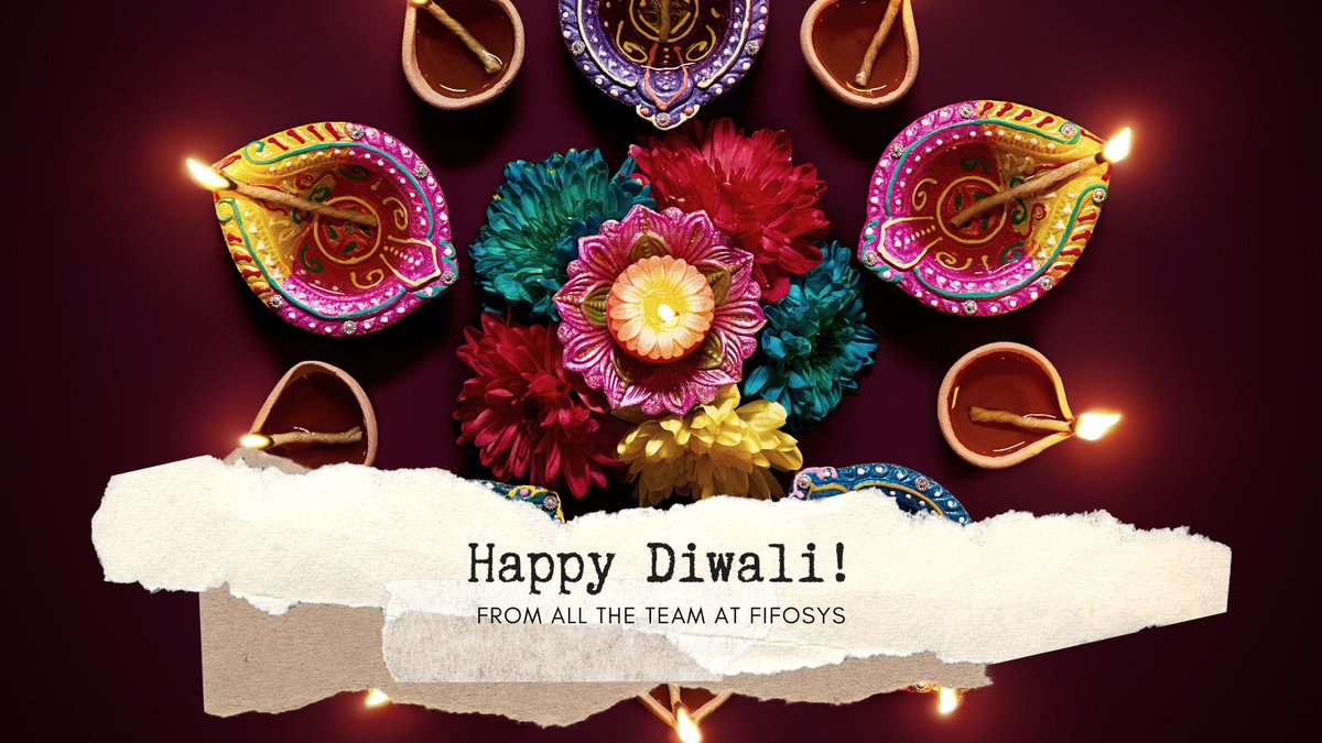 Fifosys's tweet photo. From all of the team at Fifosys, we wish those who are celebrating this weekend a very happy Diwali! #diwali2020 https://t.co/IV4YDRwyuM