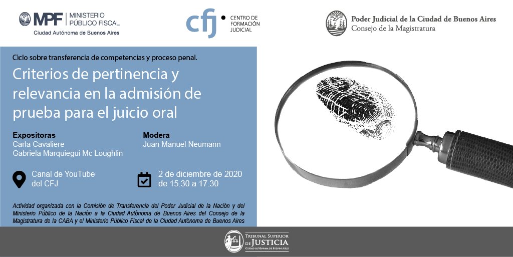 Centro de Formación Judicial tweet media