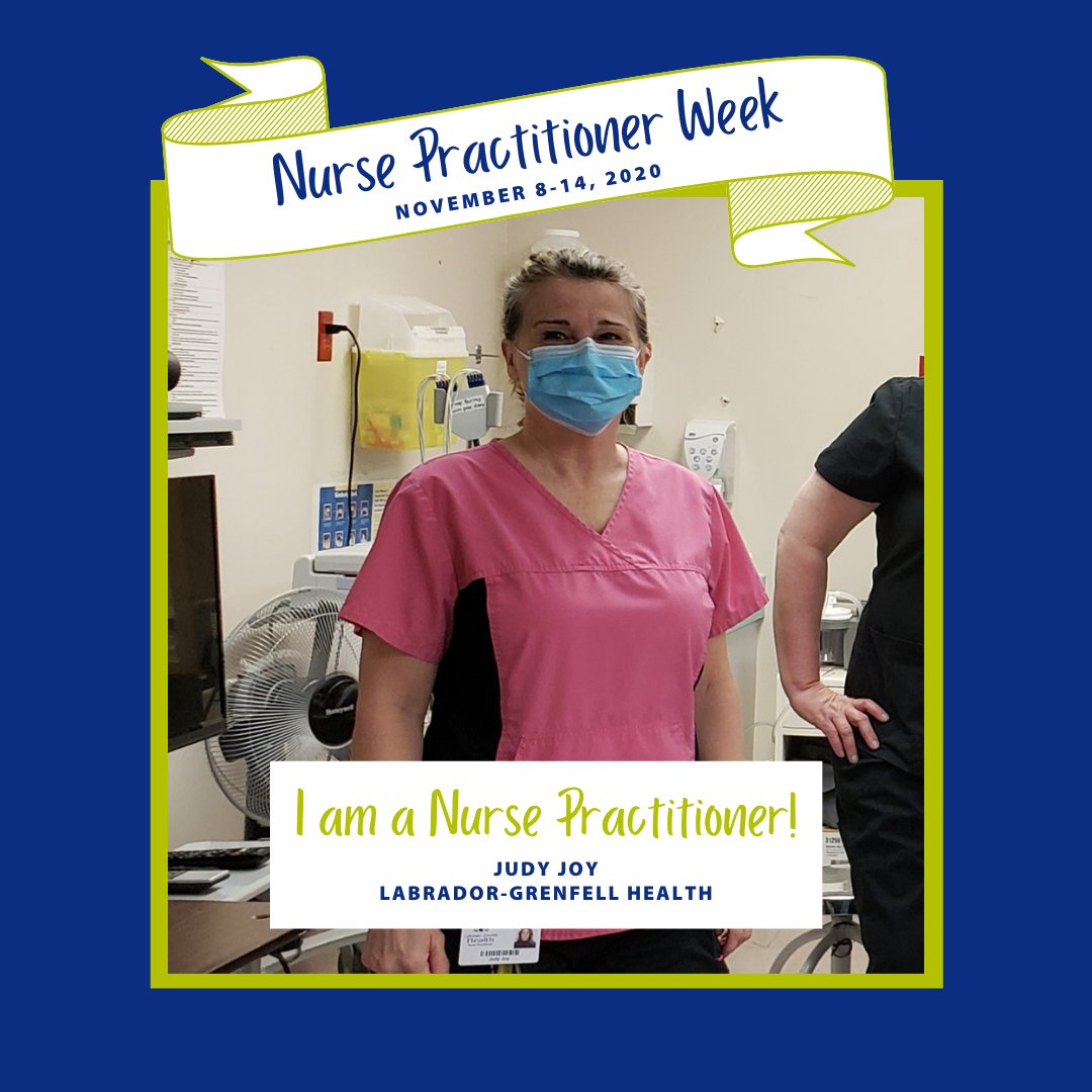 LGHealthNL's tweet photo. DYK: There are over 7,100 NPs are practicing across Canada today. Help celebrate NPs this Nurse Practitioner Week by showing your appreciation for them in their many roles! #NPWeek2020  @CRNNLca  @nlnpa https://t.co/8oeCxE5OdN