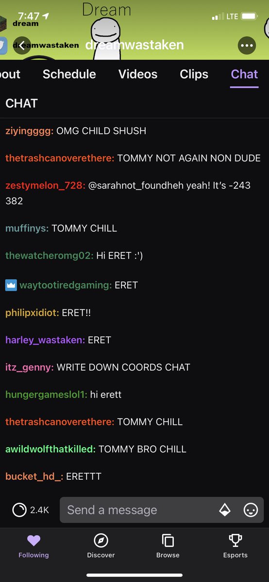 bunnyboo0802's tweet photo. WHY IS ERET HERE? #dreamofflinespeedrun https://t.co/K15jKlb6Z8