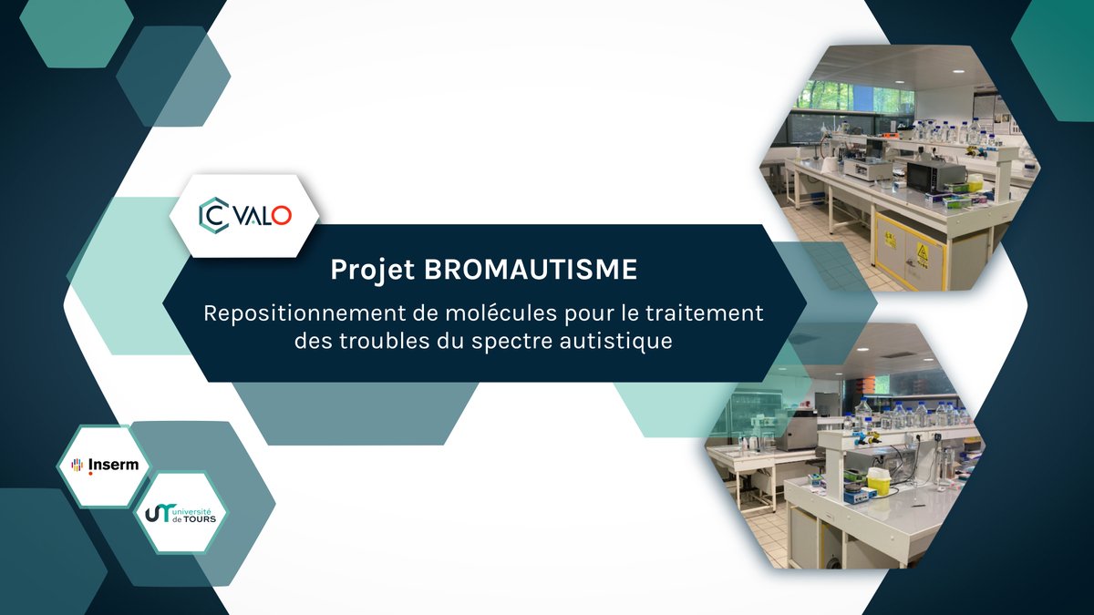 cvalo_cvl's tweet photo. Les Dr Le Merrer et Becker de l’UMR Imagerie et cerveau présentent le programme de maturation BromAutisme. #cvalo a investi 112k€ sur le développement de cette nouvelle approche thérapeutique pour aider les personnes souffrant de TSA.
https://t.co/MfZTKllVUS
#autism #innovation https://t.co/xqMcGc7gIe