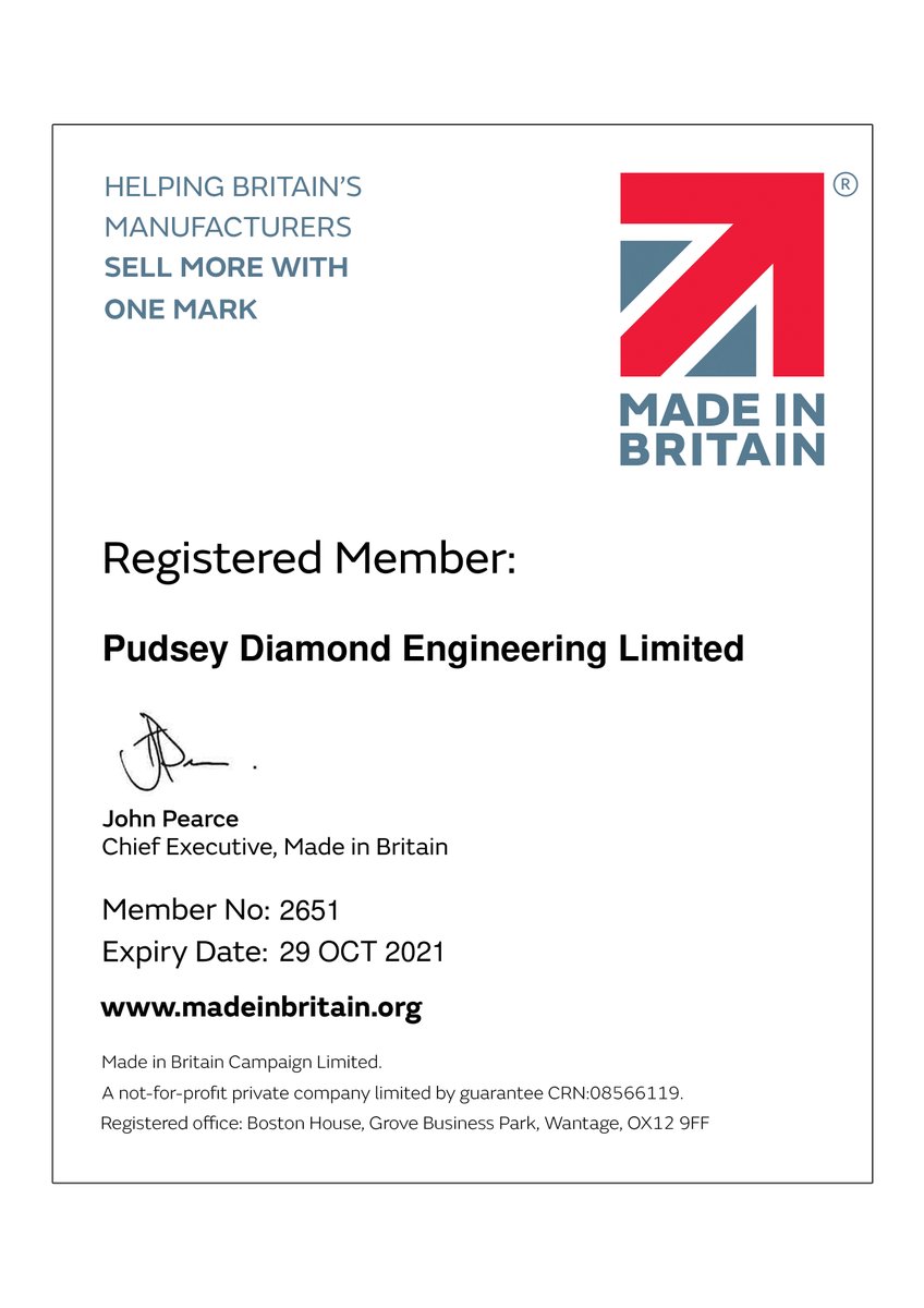 pudseydiamond's tweet photo. We are delighted to announce that we have been accredited as a member of Made in Britain 

#ukdesign

#ukengineering

#innovation 

#ukmanufacturing

#ukassembly https://t.co/uo3pc4FUhG