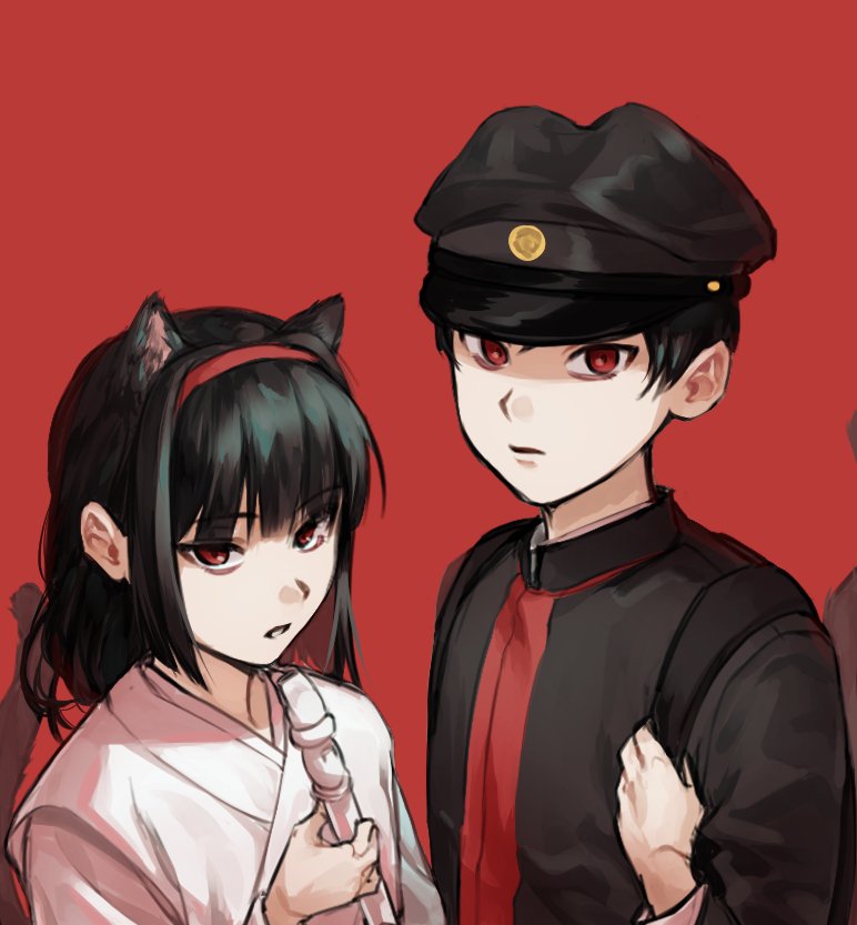 KING_zyoo's tweet image. 검괭이 남매
#アクダマドライブ