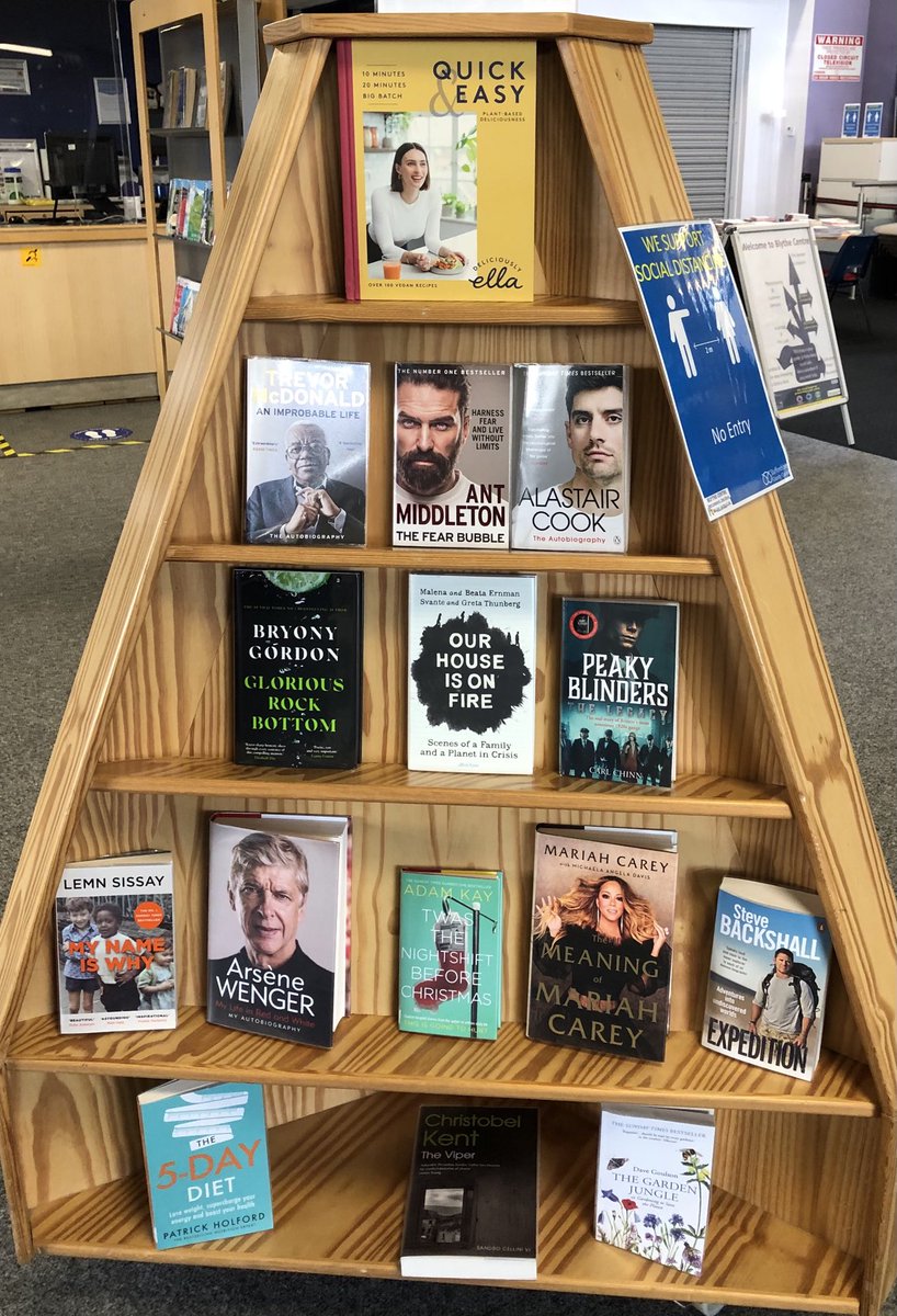 blythe_centre's tweet photo. #BlytheBridgeLibrary New reads. Order today 01782485269 for collection “order & collect times”. Tuesday & Fridays 9.30am-2.30pm. @StaffsLibraries
Currently only order and collect services available. Please telephone to pre-order. https://t.co/HBxtCdlKG6