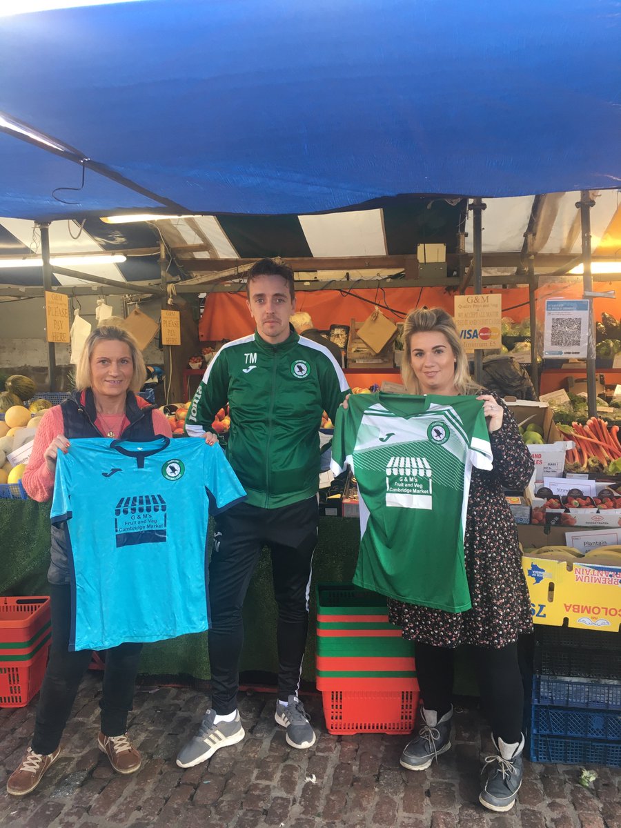 HarstonRes's tweet photo. Thanks to our sponsors
G &amp; M fruit and veg 
Cambridge market

Local people sponsoring there local football club 

💚💚💚 https://t.co/qzeuiAC0l8