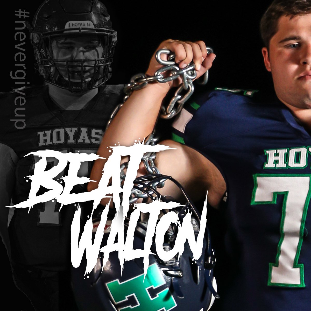 hhshoyafootball's tweet photo. ‼️GET UP #HOYANATION IT’S #GAMEDAY ‼️ y’all come out &amp; get LOUD tonight as your #Hoyas come home to #CobleighStadium for the first time in 2 weeks 👍 #RockSolid #HoyaSaxa #BeatTheRaiders https://t.co/nEIOYepfYK