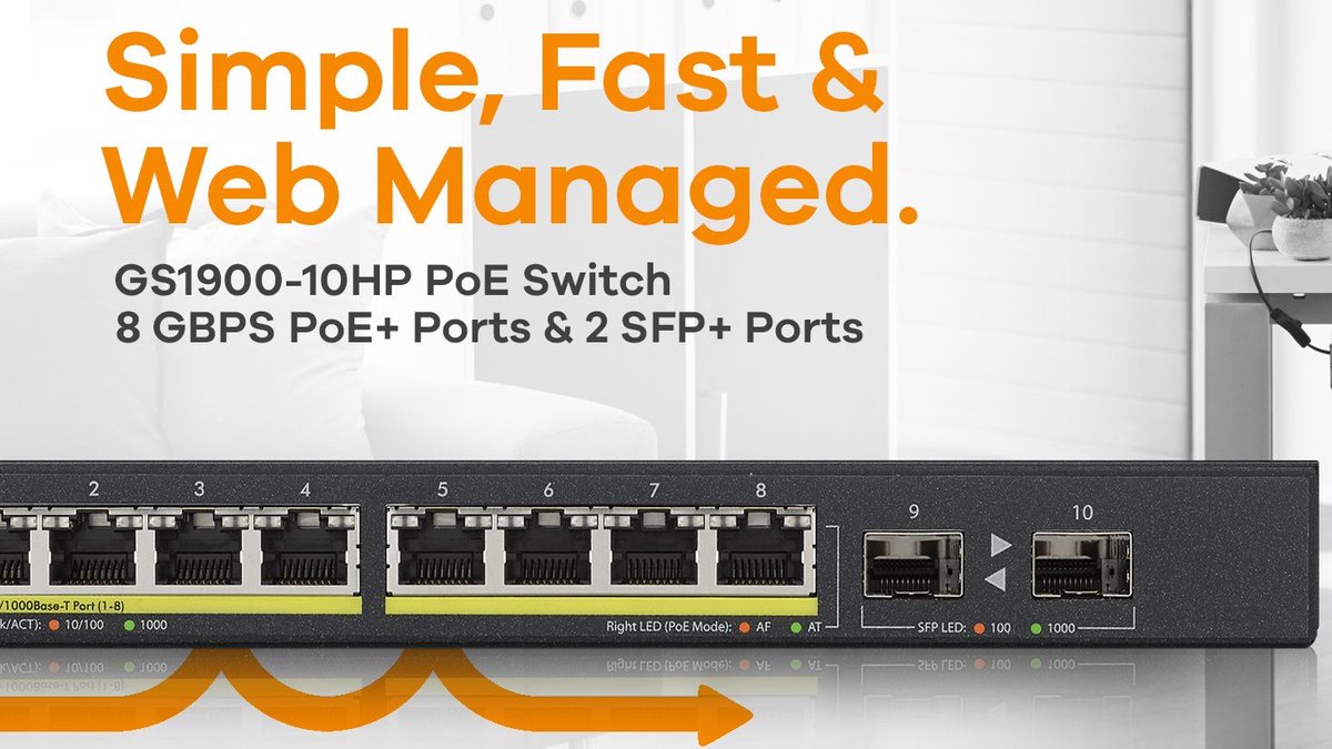 The GS1900 Series = the perfect choice for simple #SMB setup

Price decrease on the GS1900-10HP!

Learn more : zyxel.com/uk/en/products…