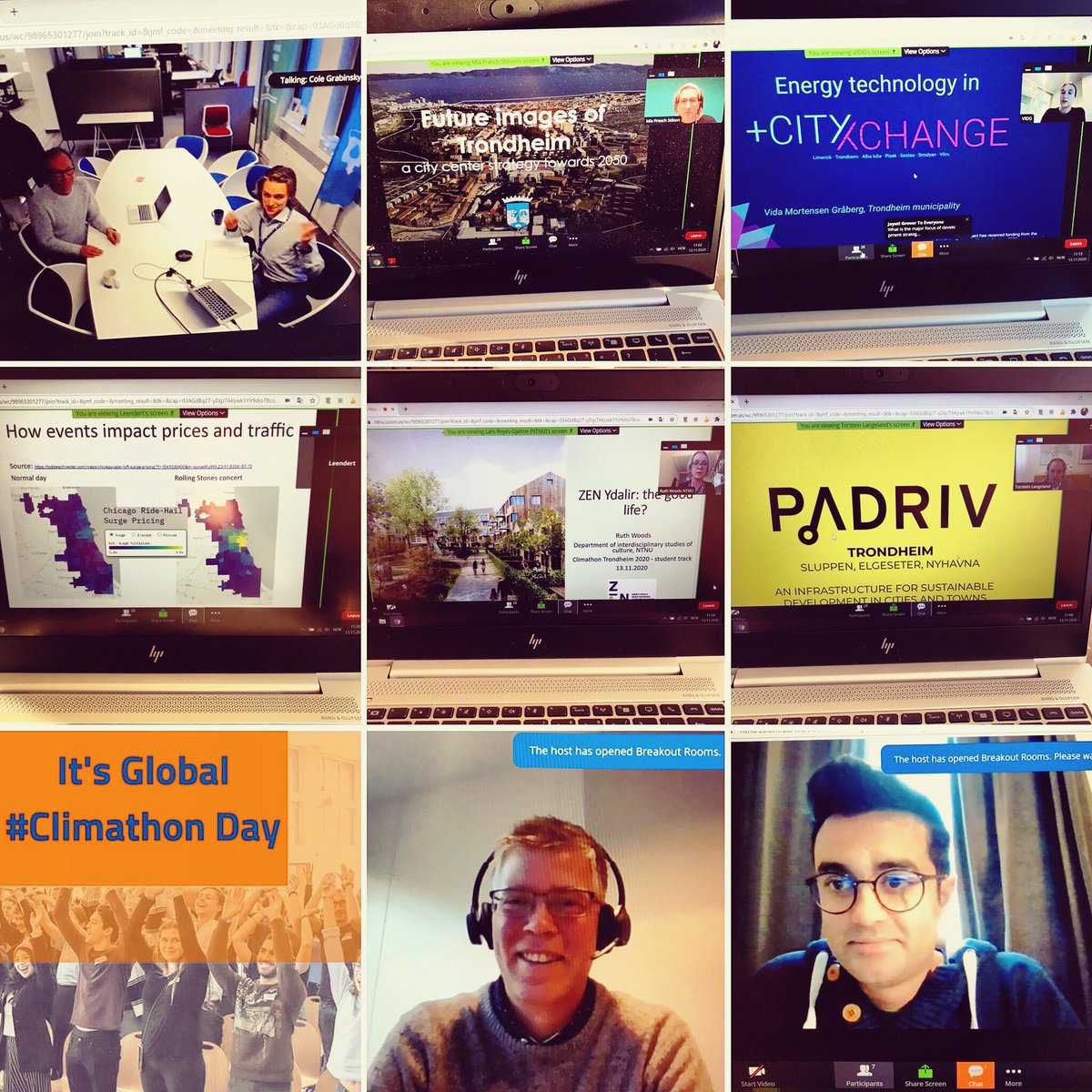 Climathon Trondheim tweet media