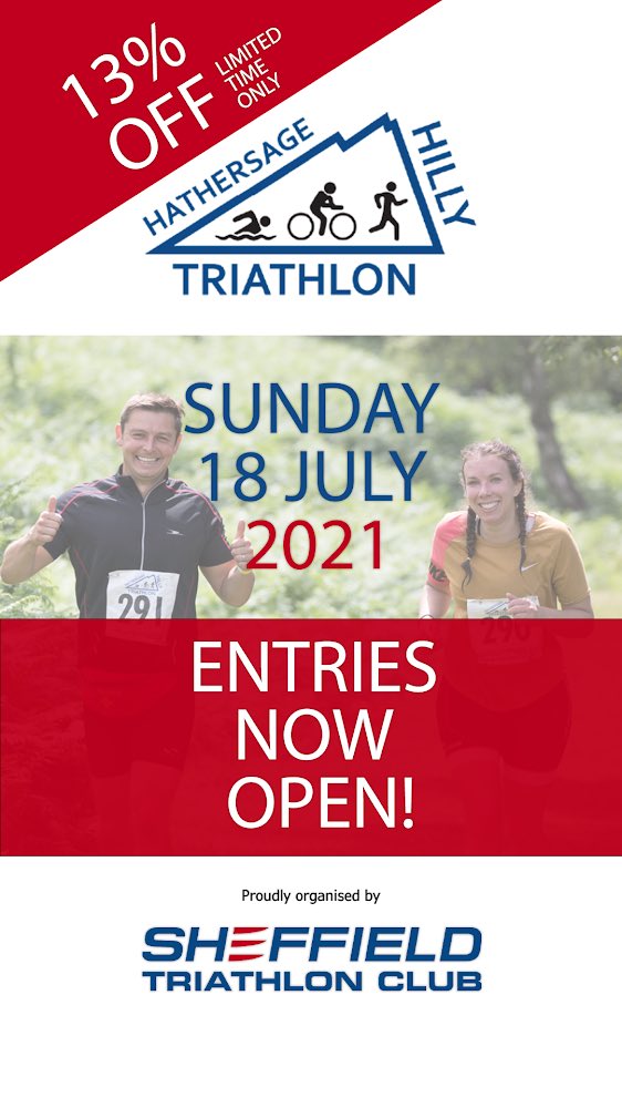 Sign up to this amazing event and make 2021 your lucky triathlon year. Head to activetrainingworld.co.uk/project/hather… to sign up. #Triathlon <a href="/peakdistrict/">Peak District National Park</a> <a href="/vpdd/">Visit Peak District & Derbyshire</a> @SheffTriClub