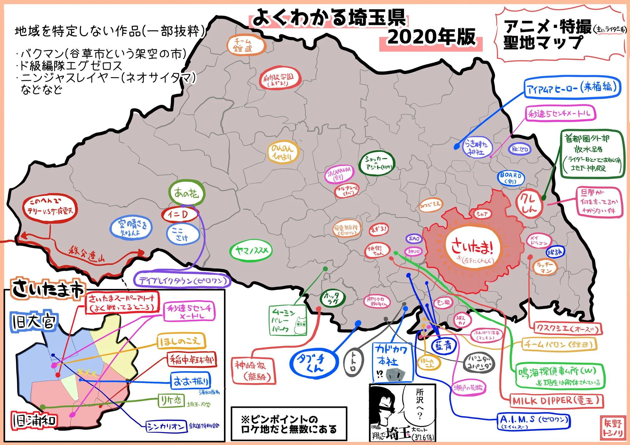これを見れば埼玉県に詳しくなれる？よくわかる埼玉県2020年版www