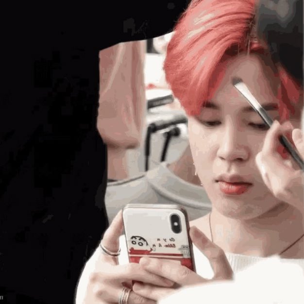 missing his pink bubblegum hair