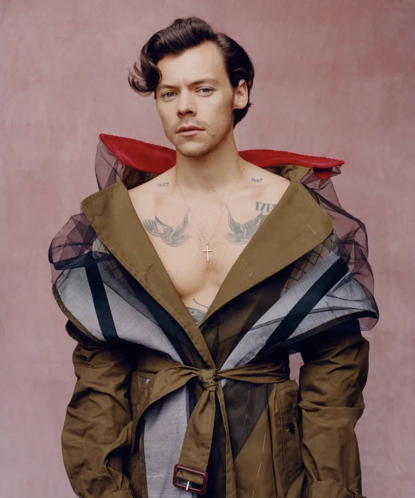 FashionweekNYC's tweet photo. Harry Styles in the Vogue Magazine December 2020 Issue https://t.co/OG4Tb6HHNZ