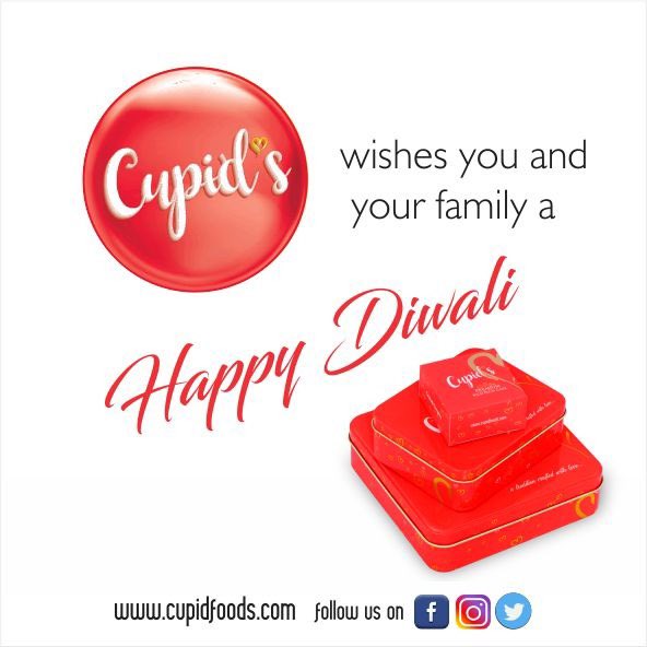 CupidFoods's tweet photo. Happy Diwali!💫

Instead of exploding crackers, enjoy explosions of flavour this year with Cupid’s Rich Plum-cake.♥️ https://t.co/HVoe1Zkz1e