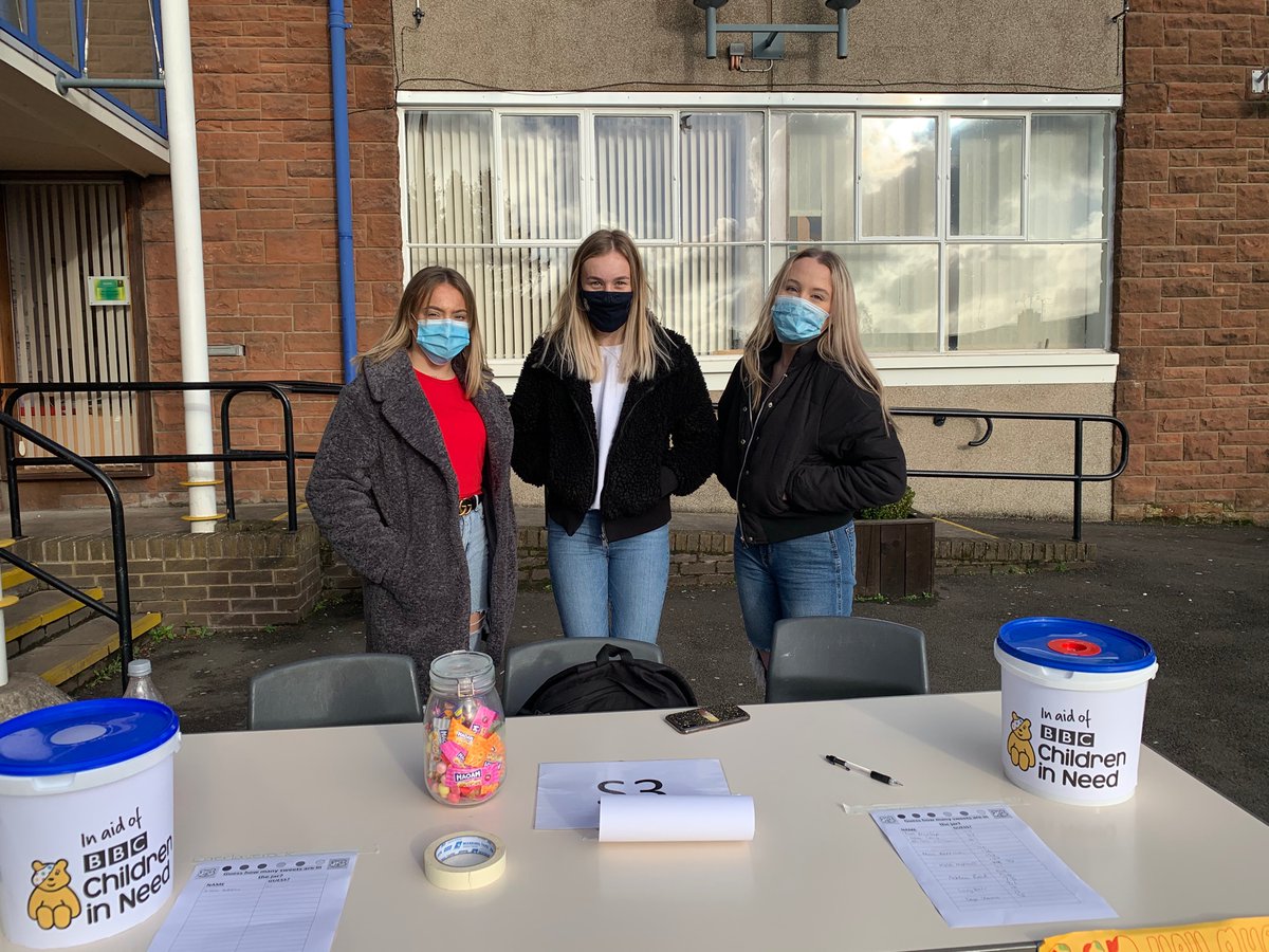 captaincyteam's tweet photo. Some great (covid friendly )  fundraising events happening today for children in need , ran by our events committee and captaincy team 💛 https://t.co/dkADTvHGSR