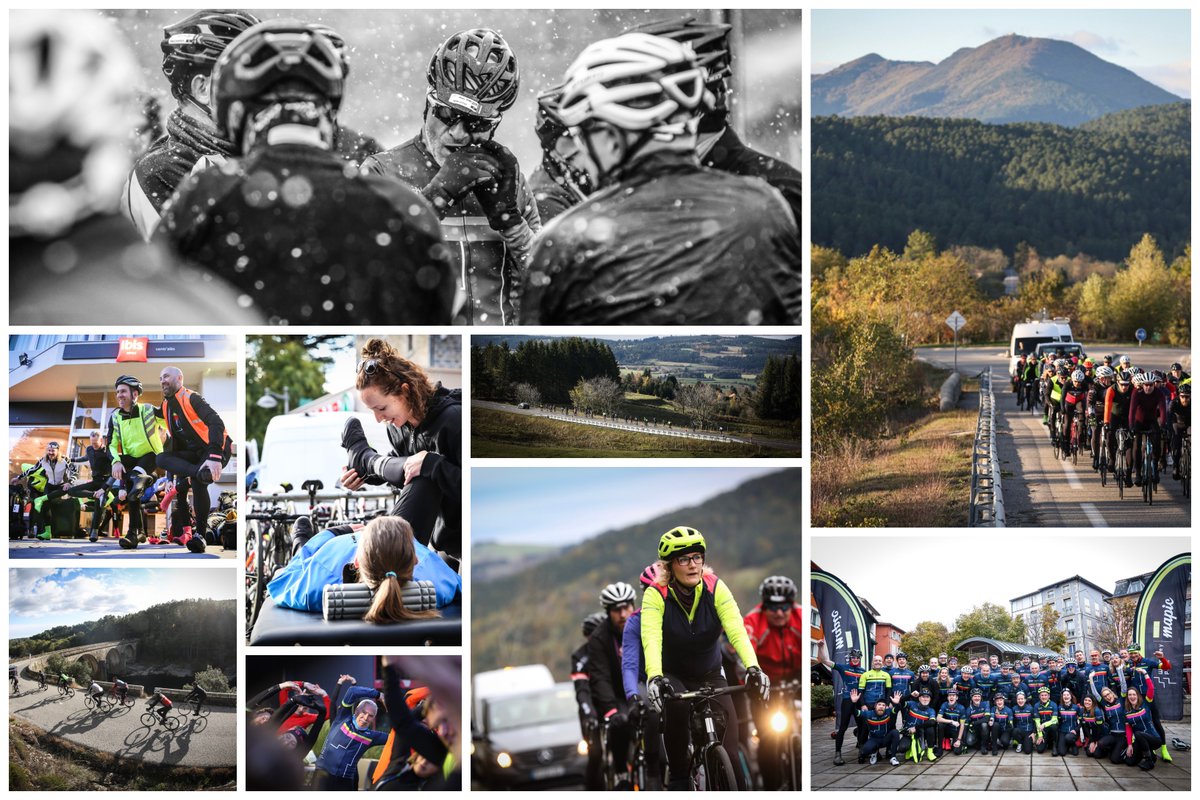 ClubPeloton's tweet photo. A year ago today, 42 #retail #property cyclists were preparing to head to Le Puy en Velay for a new @WembleyParkLDN #CycletoMAPIC route.
We remember big climbs, snow, incredible landscapes and a whole lotta lasagne on day 1!
Share your memories and favourite pics with us π΄ββοΈπ΄π΄ββοΈ https://t.co/zSErzIqYqn