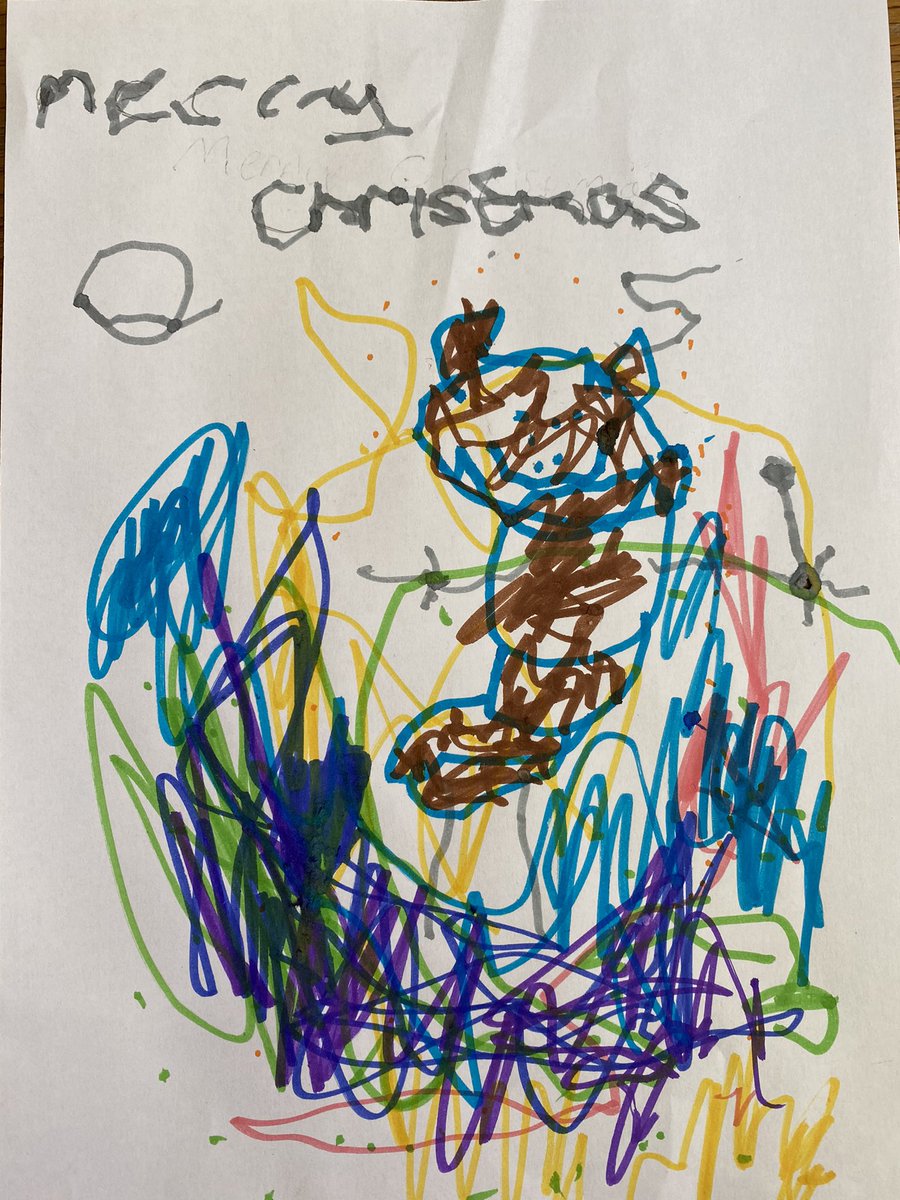 franlavan's tweet photo. And the clear winner 😳 Thomas’s “funny snowman” aged 4 also from @melthamceschool #melthamxmascomp https://t.co/jNDWu8T12W