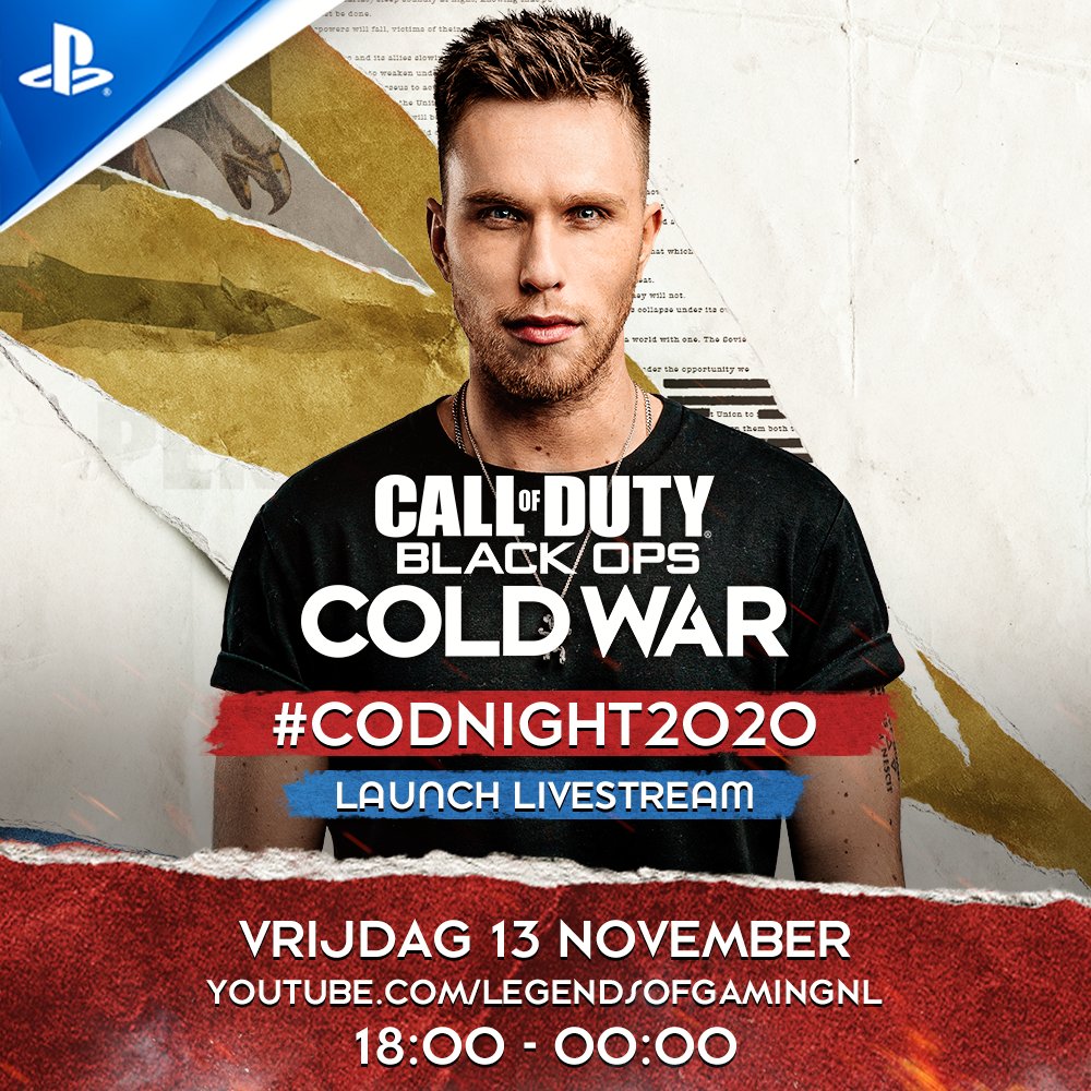 nickyromero's tweet photo. Ready for #callofdutycoldwar! I'll be streaming LIVE from 20.00 CET on Twitch! #CODpartner #CODnight2020 π₯ https://t.co/JcznhNczLc https://t.co/1qF6Qkt90j