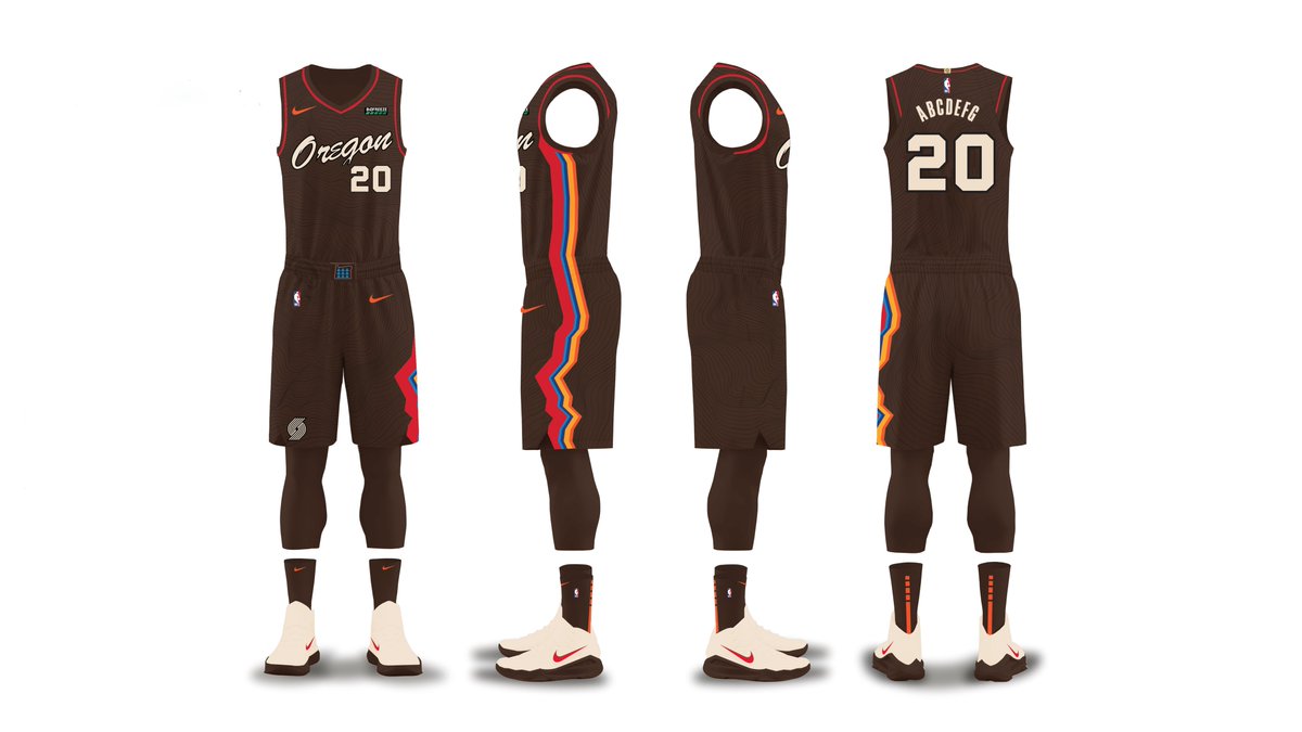 New NBA uniform designs are out... we like Phoenix and Portland - that multi-colored vertical stripe going down the side that looks like Oregon's landscape is kinda BAD ASS. What do you think? nba.com/news/new-team-…