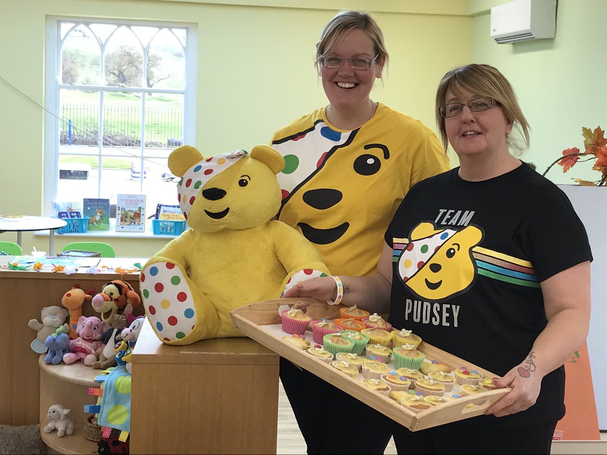 SBSLlanrumney's tweet photo. We are raising money for children in need today and have Pudsey cakes and biscuits for sale 🤩 @LlanrumneyHall  @SBSLlanrumney  @SteveCMB  @LlanrumneyHub https://t.co/77mI89YJZv
