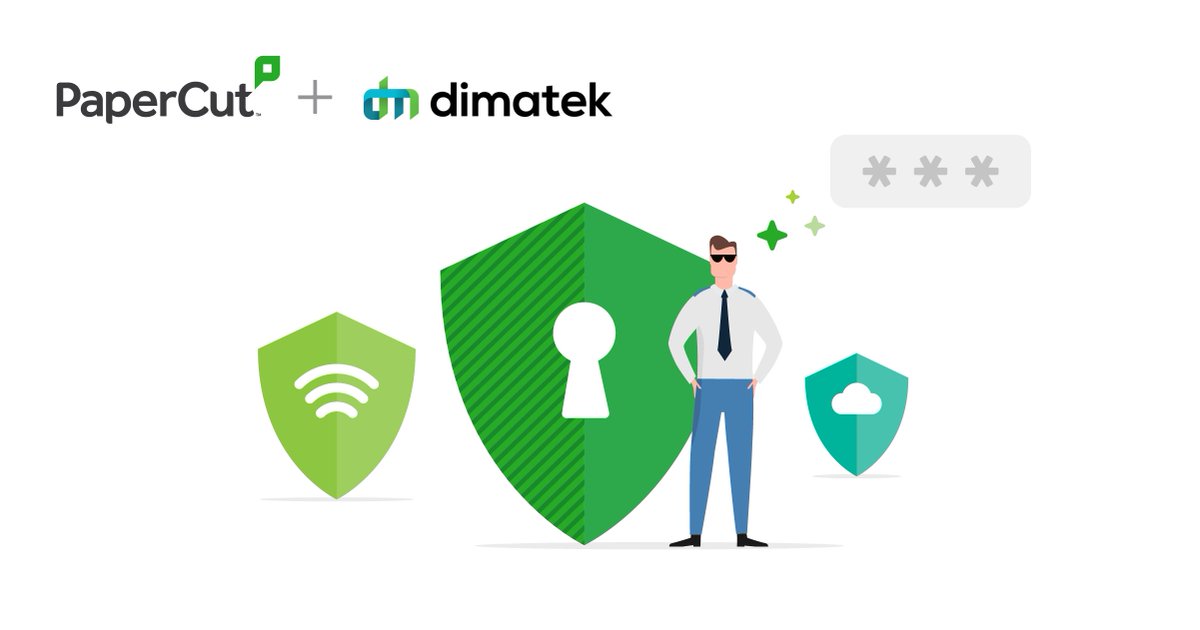 dimatek_de's tweet photo. Schützen Sie Ihr Unternehmen, indem Sie Ihre Druckaufträge absichern. 🔒
Mit der Spooldatei-Verschlüsselung in #PaperCut 20.1 werden alle Druckaufträge verschlüsselt auf dem Printserver vorgehalten, bis sie ausgedruckt werden. https://t.co/MaTyryYyDZ
#Dimatek #Encryption https://t.co/xnyQMj9XcT