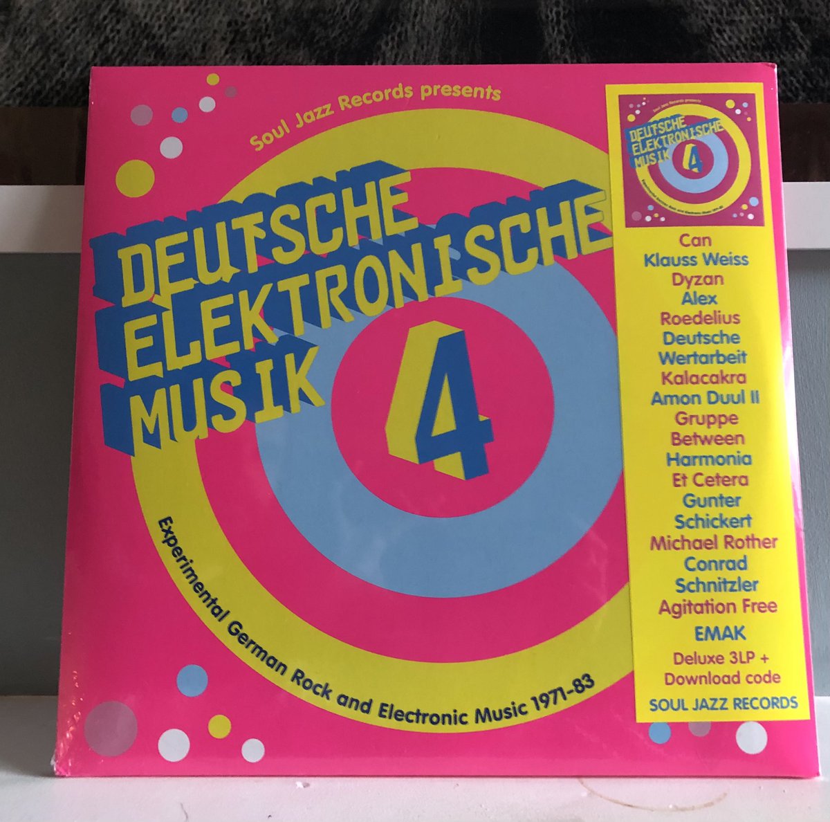 OrganisedCrisis's tweet photo. Once again @SoulJazzRecords are proving that their artwork game cannot be bettered. Yum yum yum! https://t.co/qFUPqd1bM2