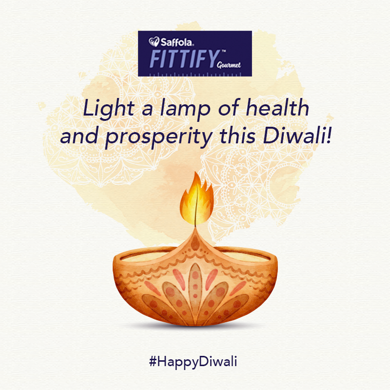 SaffolaFittify's tweet photo. Indulge in the true essence of the festive spirit by celebrating yourself this Diwali. Saffola Fittify wishes you a happy and healthy Diwali!
#SaffolaFittify #HappyDiwali #Diwali2020 #FestiveSeason #TimetoFittify #Celebrations #DiwaliCelebrations #HealthyDiwali #laxmipujan https://t.co/akmBgiS6rv