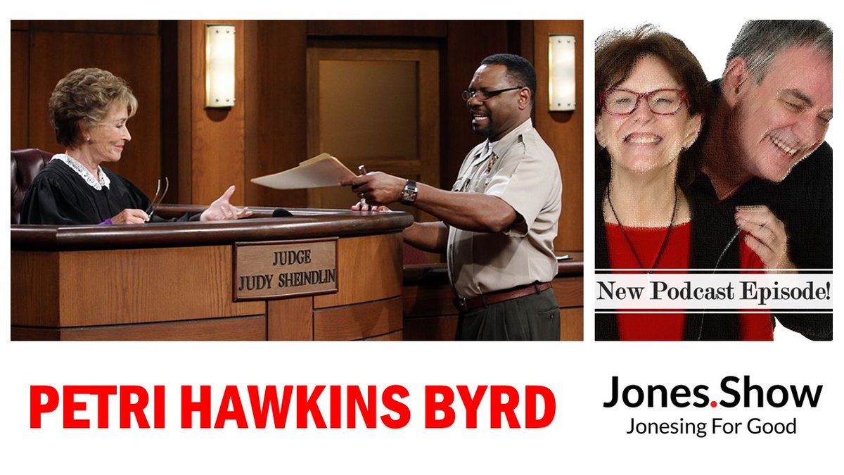 randallkjones's tweet photo. NEW #PODCAST EPISODE! Officer Byrd from @JudgeJudy makes me laugh more than anyone in recent memory! #LoadsOfLaughs with @ByrdtheBailiff from #JudgeJudy LISTEN HERE: https://t.co/FqkyHwY3sS https://t.co/Q06WYoRilv