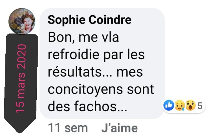 laroulotte49's tweet photo. Les choletais qui ont voté @CPassion2020 sont des #fachos 😢
Il fallait voter #DemainCholet liste #EnMarche pour être des gens bien 😳 tel est le diagnostic du médecin généraliste #Coindre👩🦱 colistière malheureuse de cette liste #méprisante et #suffisante 😡
#NousNoublieronsPas https://t.co/b7kBEqOT8U