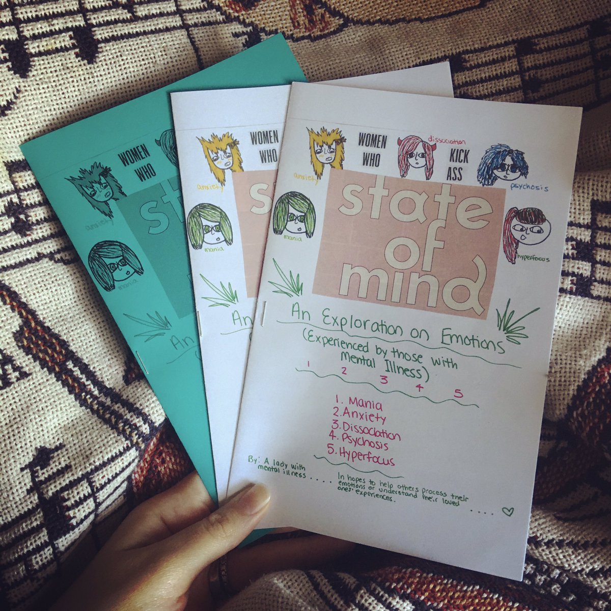 reflectivezines's tweet photo. @Marcel_Hampel @gvgraven1 my name is Mary and I make zines ($1-$6) about mental health, queer love, nonmonogamy, and more 😌😌😌 in my shop you can find self-help zines, poetry zines, perzines, and anthologies. support a disabled creator- snag a zine and learn something new! 💕
https://t.co/ittqx3FGOQ https://t.co/93WiLfduVq