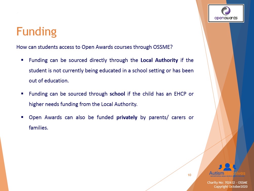 OSSME_AI's tweet photo. 🎉🎉OSSME are able to offer an alternative approach to education. We are a recognised centre to offer Open Awards Qualifications🎉🎉 you can get more information by contacting ossme@autisminitiatives.org #openawards #alternativepath #education #Specialneeds https://t.co/QrxqQ2mzJV