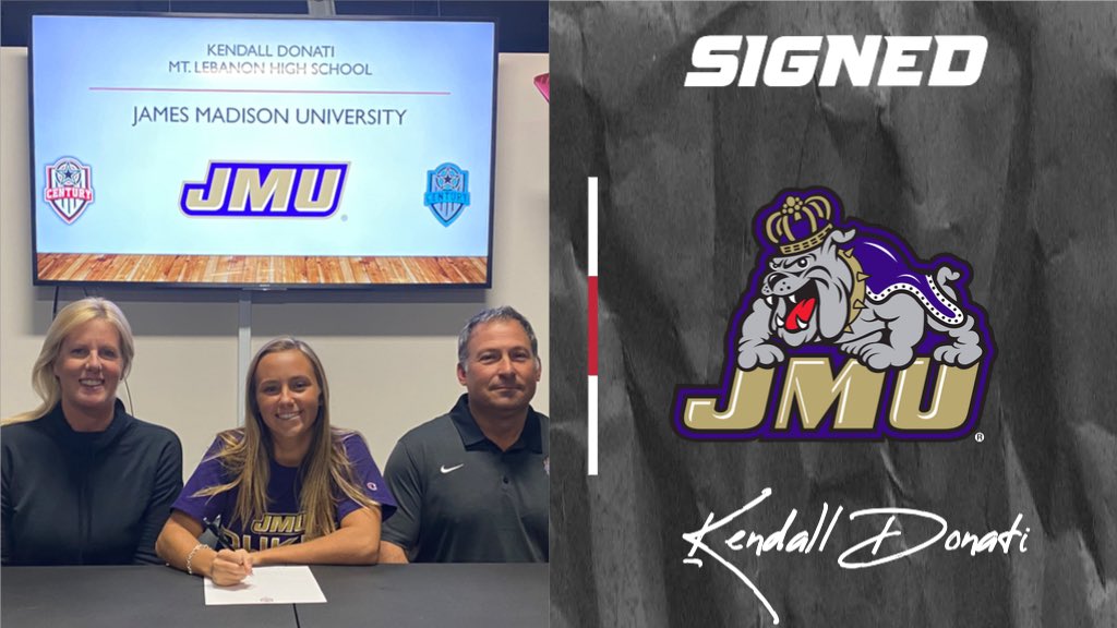 Century_Utd's tweet photo. โฝ๏ธ Kendall Donati
๐ James Madison University
๐ Signed
@JMUWSoccer
ย
#CenturySigningDay #RepCentury https://t.co/RWAbCTIWmm