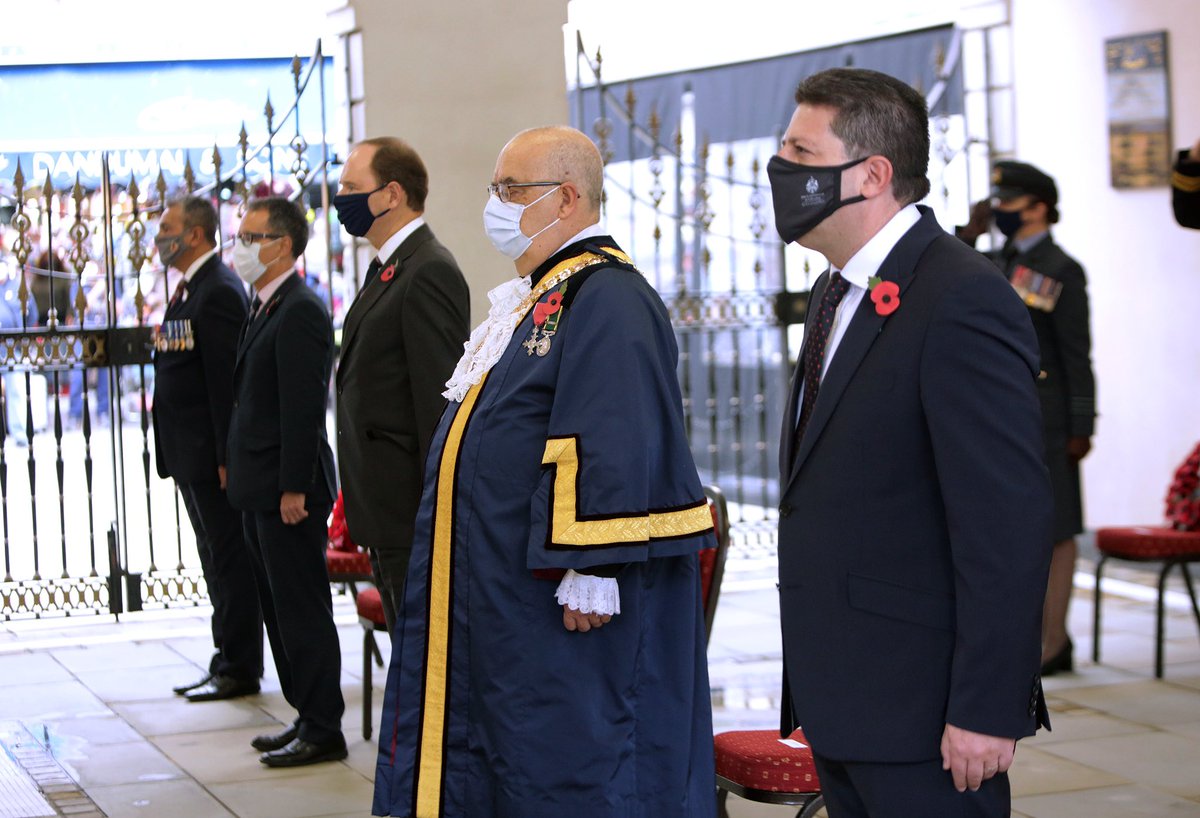 His Worship the Mayor hosted Armistice Day at the Lobby of Parliament House on Wednesday 11th November 2020.