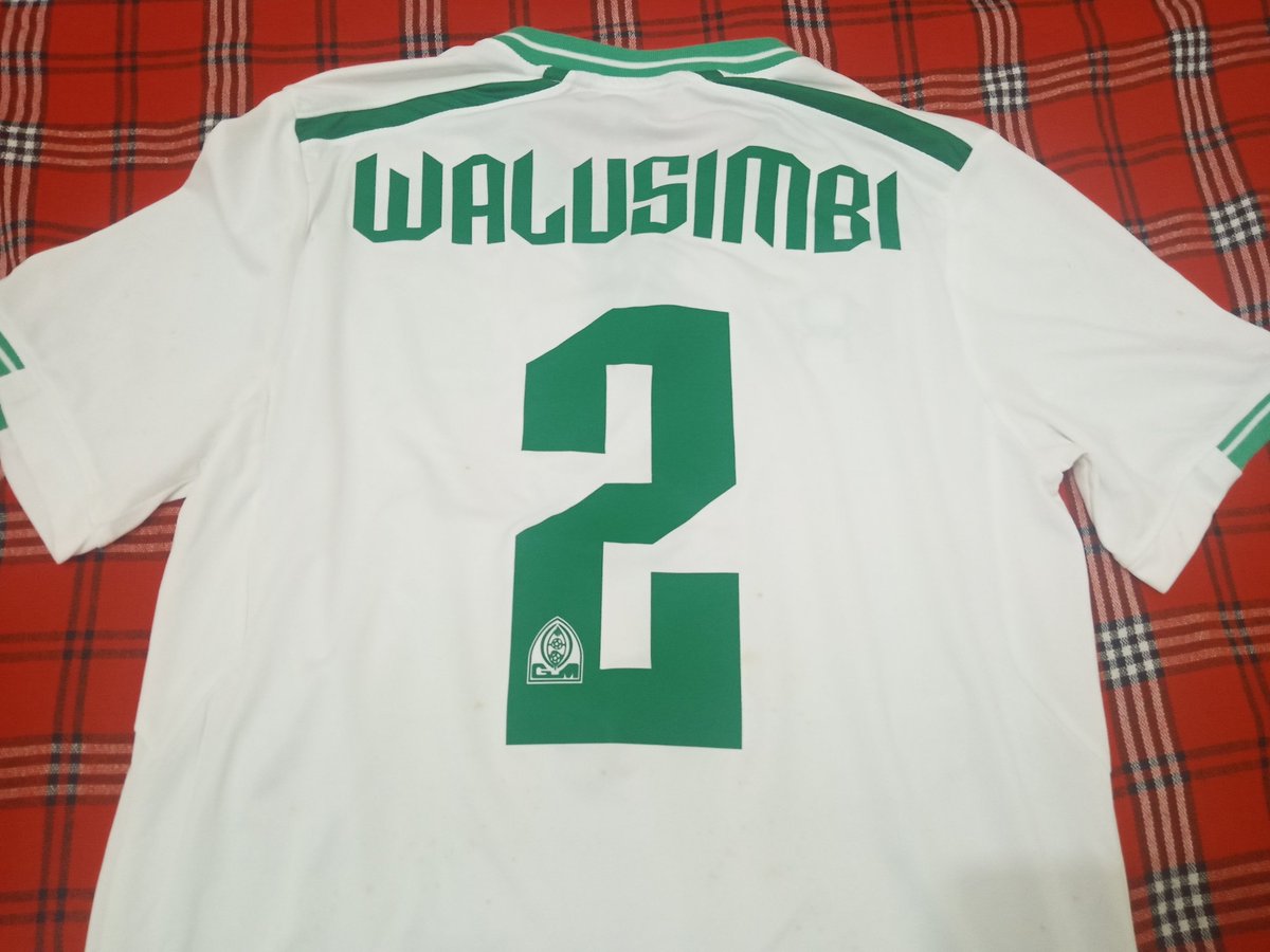 Wazza. Jaja. This guy had already made us rethink our view of wingbacks when he arrived in 2014. In 2015 he played more as a forward than a defender coz Sibomana took care of our backleft. This shirt is frm his brace in our 2-1 win against Bandari in Mombasa in August.  #Sirkal