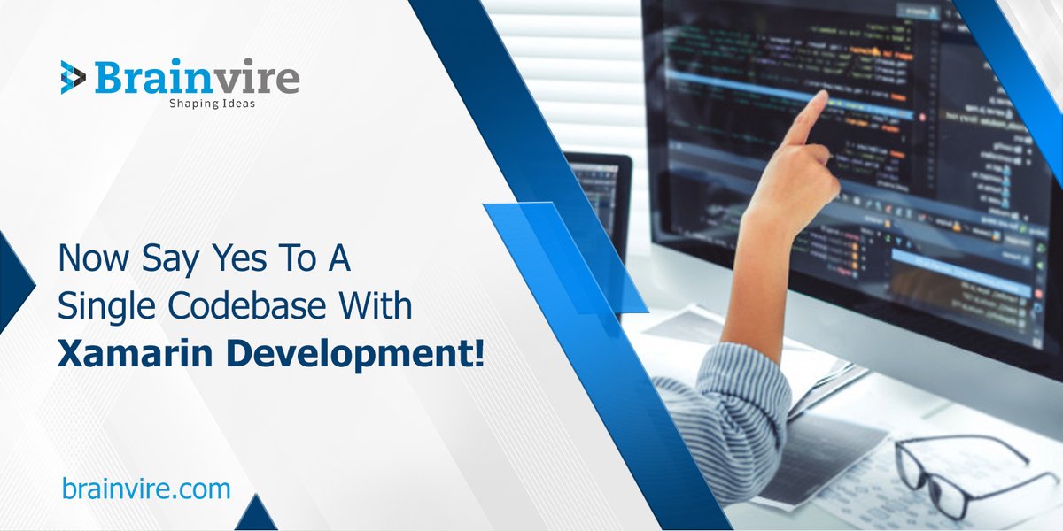 Brainvire's tweet image. Xamarin allows you to use 75% off code, greatly reducing development time. It offers native performance on iOS and Android with a single codebase. Create enterprise-level apps for your business with our Xamarin development services: bit.ly/2uHOSh1
#xamarindevelopment