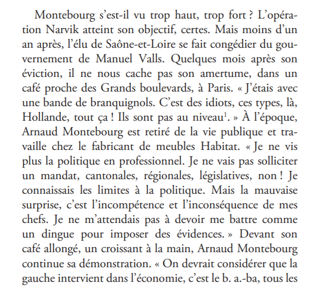 LenferdeBercy's tweet photo. Ces jours-ci, Arnaud Montebourg fait la tournée des médias. Vers la présidentielle de 2022 ? 
Interrogé dans @LenferdeBercy, l'ancien ministre de l'Economie affirmait pourtant : 
"Je ne vais pas solliciter un mandat". Extrait : https://t.co/YuxTdqq73v