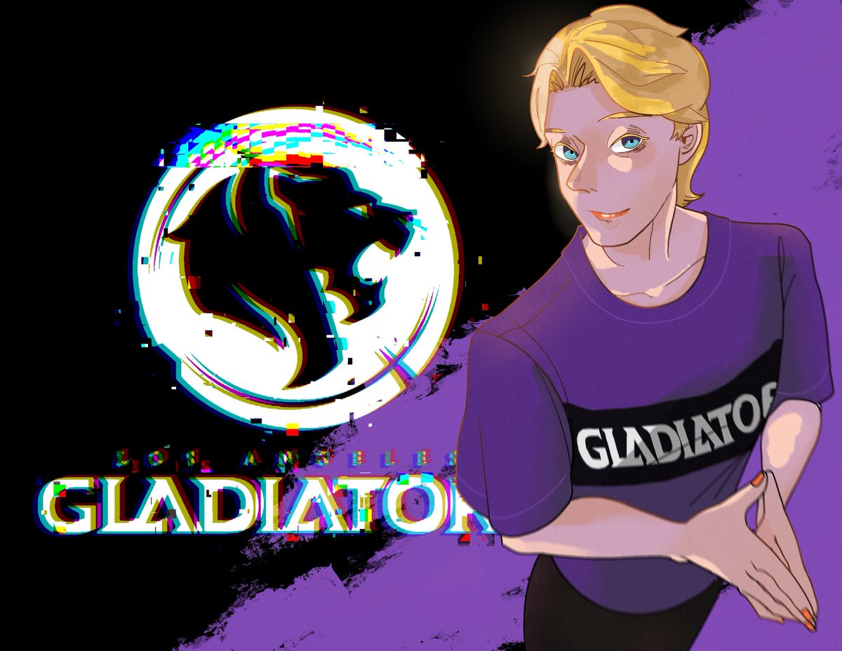 #ShieldsUP My favorite player♡ @moth_ow @LAGladiators